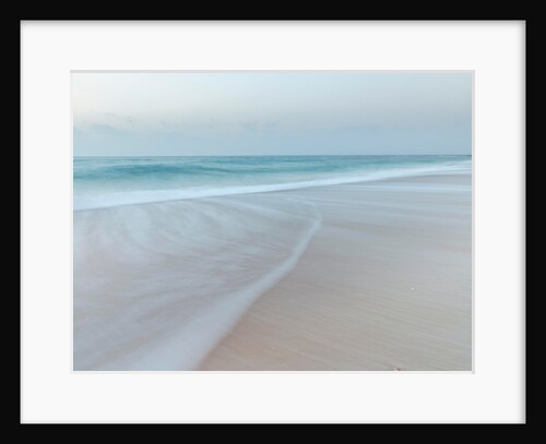 Surf approaching the beach by Assaf Frank